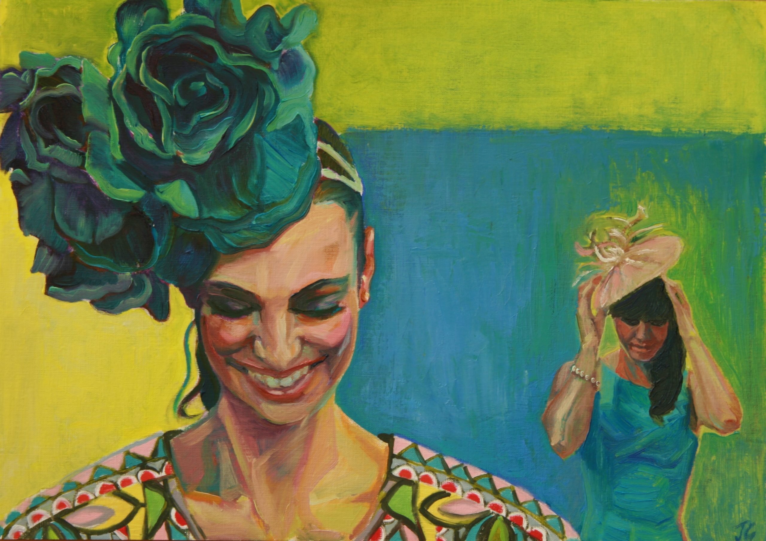 JGood_Out of the Blue_Oil on board 30x46cm