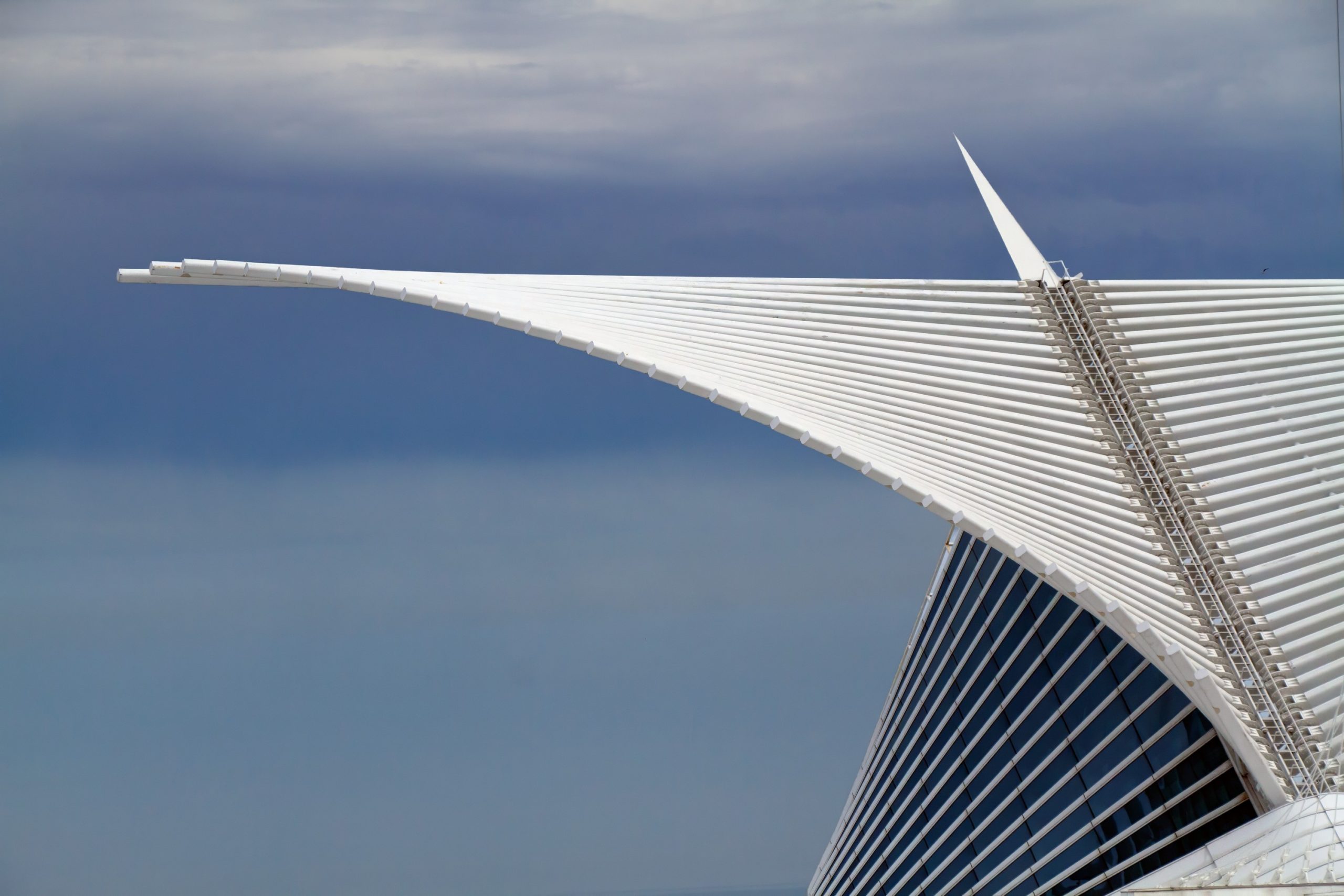MILWAUKEE ART MUSEUM LAKE MICHIGAN USA Sept 2025 BY Architect CALATRAVA