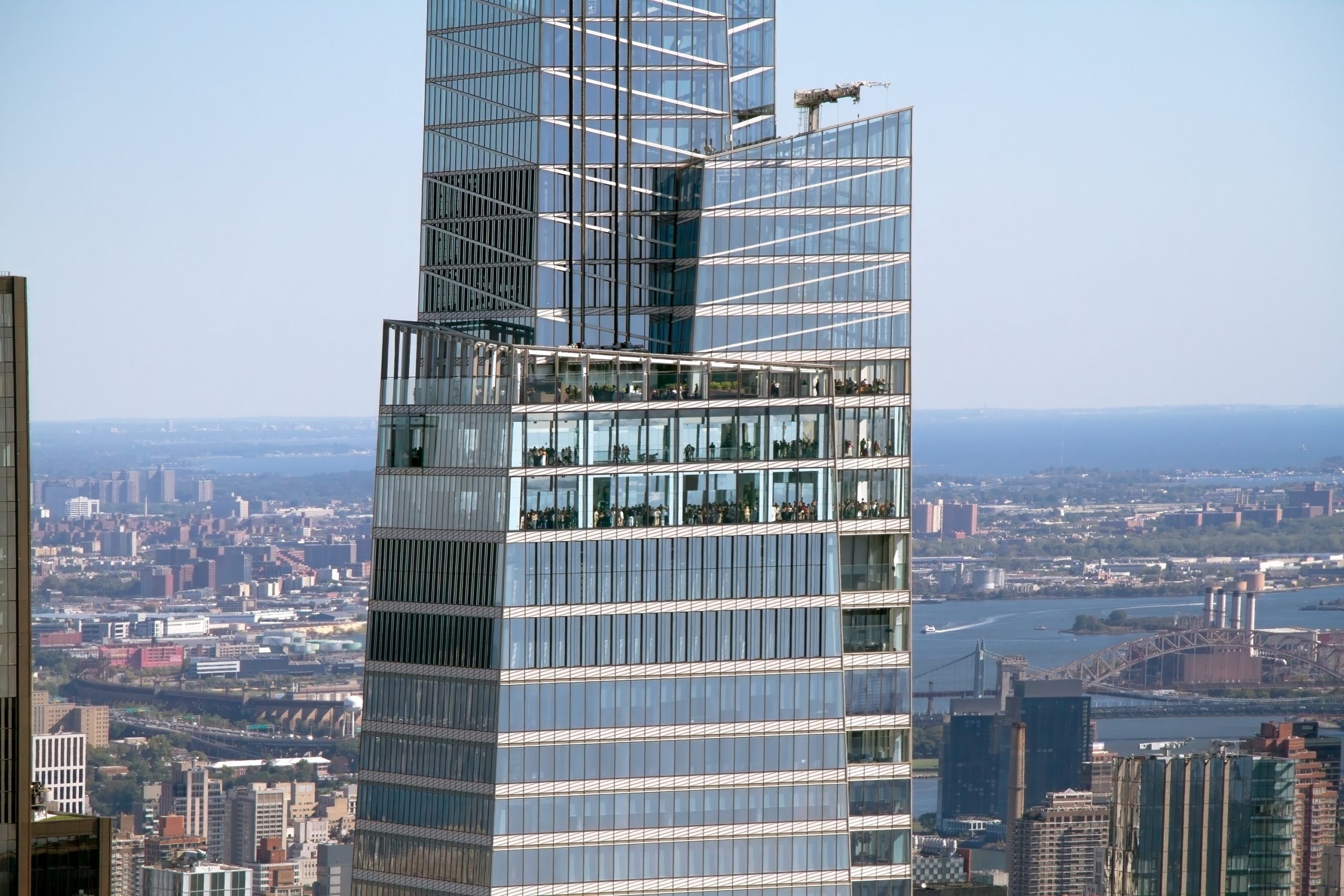 VIEW FROM EMPIRE STATE BUILDING NYC USA Oct 2025