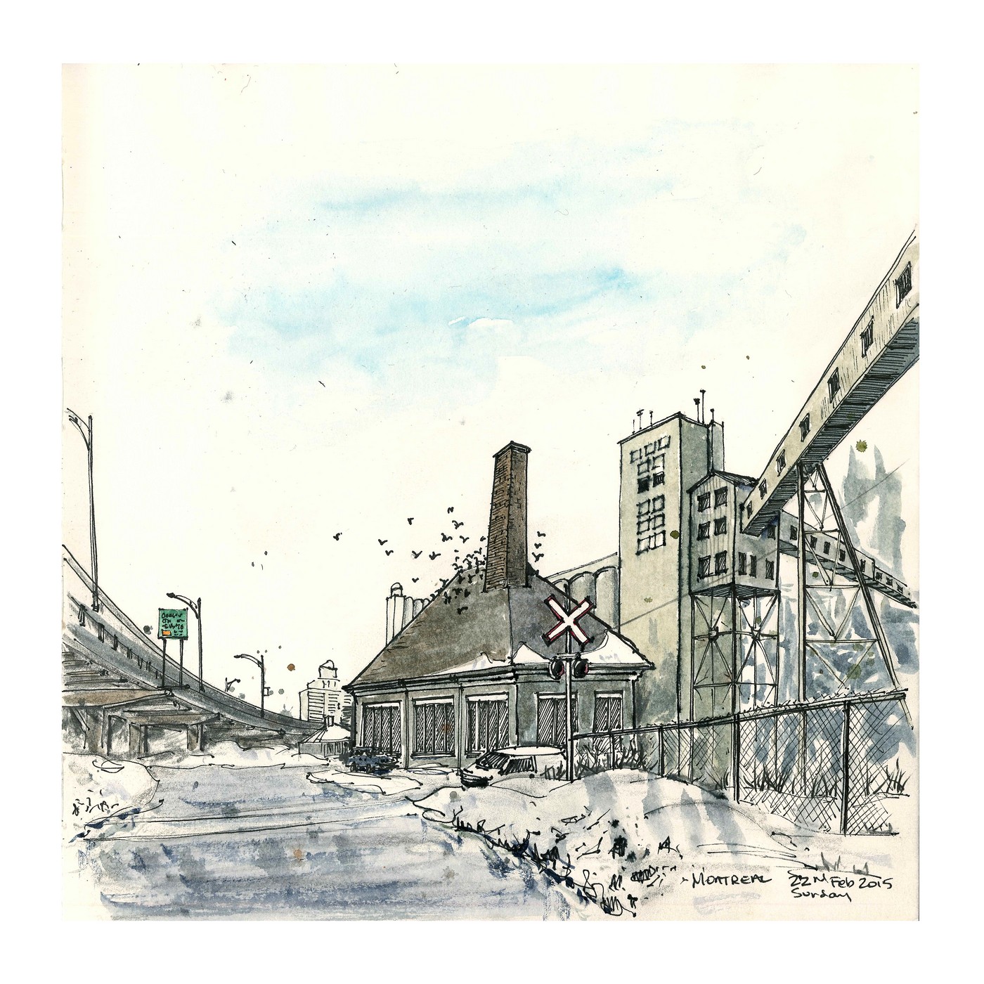 07 Industrial landscape Montreal 31x31