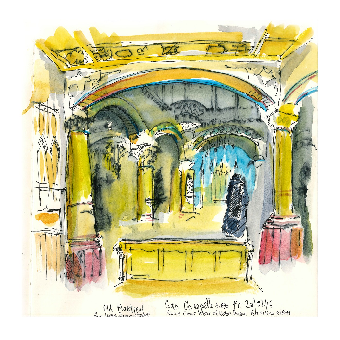 20 San Chapelle Montreal 31x31