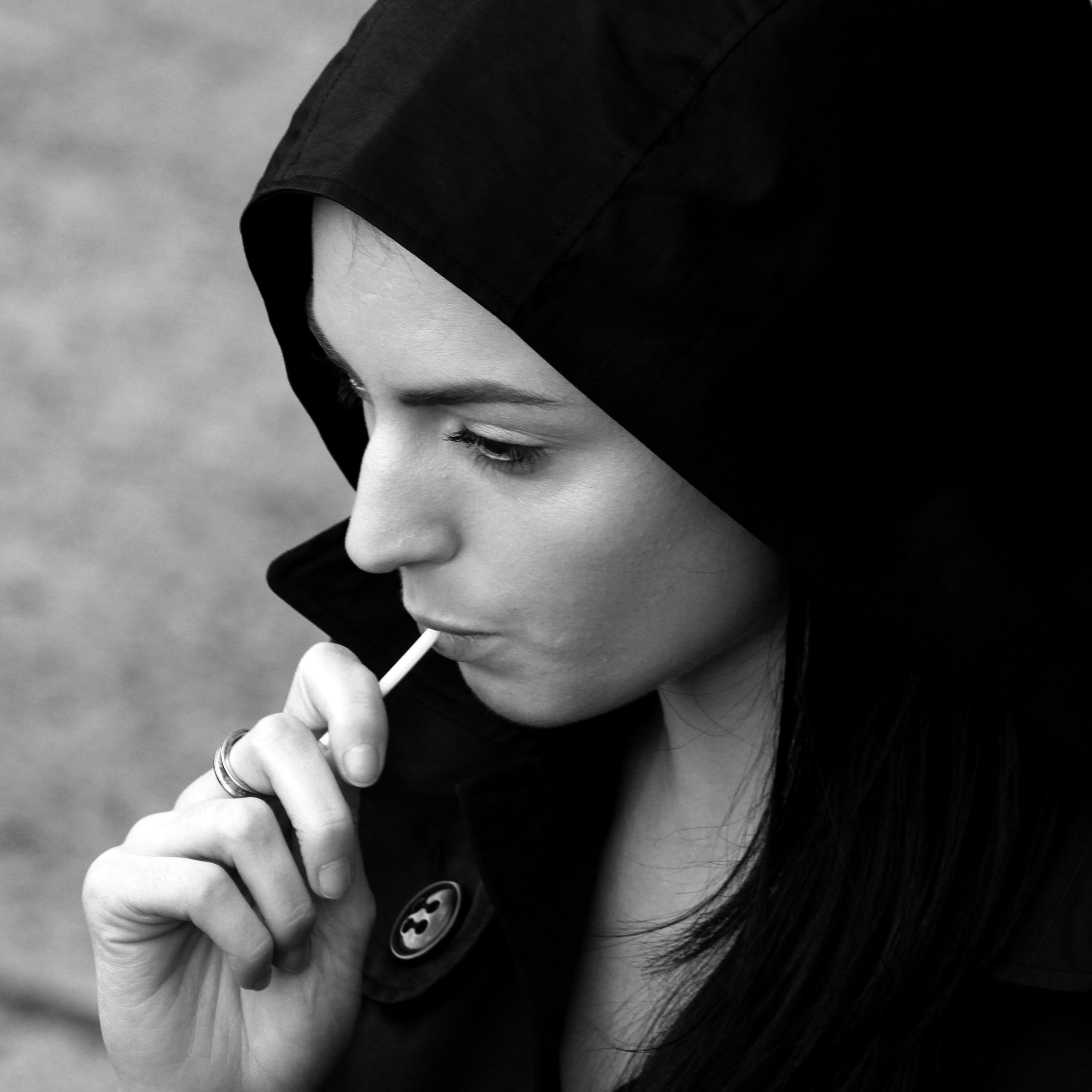 Girl with thoughts